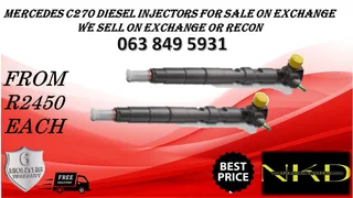 MAHINDRA MHAWK 2.2 DIESEL INJECTORS FOR SALE NEW ON EXCHANGE OR RECON