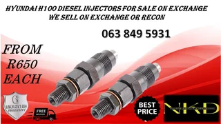 TOYOTA D4D DIESEL INJECTORS FOR SALE NEW ON EXCHANGE OR RECON
