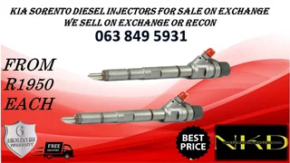 TOYOTA D4D DIESEL INJECTORS FOR SALE NEW ON EXCHANGE OR RECON