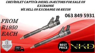 HYUNDAI H100 DIESEL INJECTORS FOR SALE NEW ON EXCHANGE OR RECON
