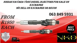 TOYOTA QUANTUM DIESEL INJECTORS FOR SALE NEW ON EXCHANGE OR RECON
