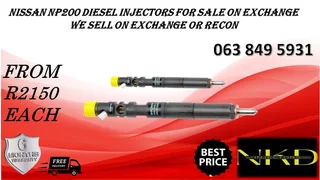 TOYOTA 1KD DIESEL INJECTORS FOR SALE NEW ON EXCHANGE OR RECON