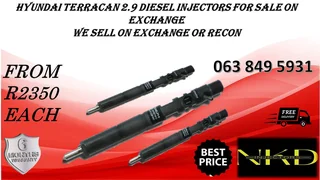 TOYOTA HILUX DIESEL INJECTORS FOR SALE NEW ON EXCHANGE OR RECON