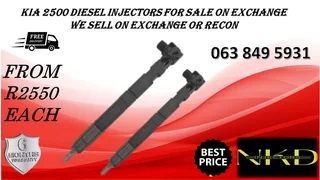 TATA 2.2 DIESEL INJECTORS FOR SALE NEW ON EXCHANGE OR RECON