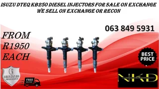 MAHINDRA BOLERO DIESEL INJECTORS FOR SALE NEW ON EXCHANGE OR RECON