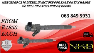 ISUZU DTEQ KB250 DIESEL INJECTORS FOR SALE NEW ON EXCHANGE OR RECON