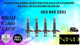 SSANGYONG 2.0 DIESEL FUEL INJECTORS FOR SALE