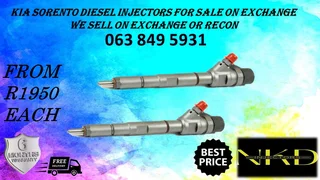 TOYOTA D4D DIESEL FUEL INJECTORS FOR SALE