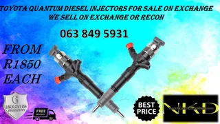 GWM 2.0 STEED DIESEL FUEL INJECTORS FOR SALE
