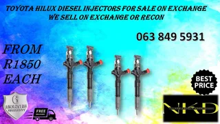 TOYOTA 1KD DIESEL FUEL INJECTORS FOR SALE