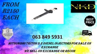 MAZDA BT50 DIESEL FUEL INJECTORS FOR SALE