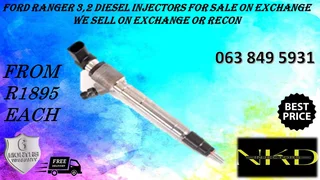 GWM 2.8 DIESEL FUEL INJECTORS FOR SALE