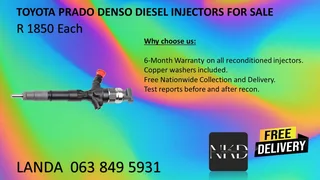 Toyota Prado Diesel Injectors For Sale New On Exchange
