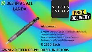 TOYOTA D4D DIESEL INJECTORS FOR SALE NEW ON EXCHANGE