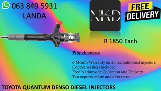 NISSAN NP300 DIESEL INJECTORS FOR SALE NEW ON EXCHANGE