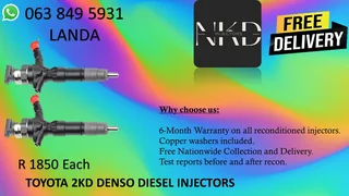 TATA 3.0 DIESEL INJECTORS FOR SALE NEW ON EXCHANGE