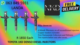 MITSUBISHI TRITON 2.5 DIESEL INJECTORS FOR SALE NEW ON EXCHANGE
