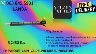 NISSAN NAVARA YD25 DIESEL INJECTORS FOR SALE NEW ON EXCHANGE