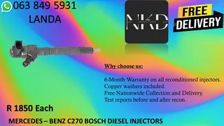 KIA 2500 DIESEL INJECTORS FOR SALE NEW ON EXCHANGE