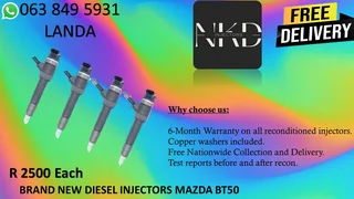 FORD RANGER 2.2 DIESEL INJECTORS FOR SALE NEW ON EXCHANGE