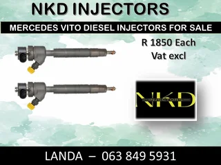 Mercedes Benz Vito Injectors For Sale New On Exchange