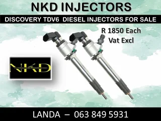 DISCOVERY TDV4 INJECTORS FOR SALE NEW ON EXCHANGE