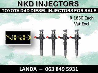 NISSAN NP300 INJECTORS FOR SALE NEW ON EXCHANGE