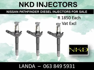 NISSAN NP200 INJECTORS FOR SALE NEW ON EXCHANGE