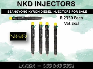 Ssangyong Kyron Injectors For Sale New On Exchange