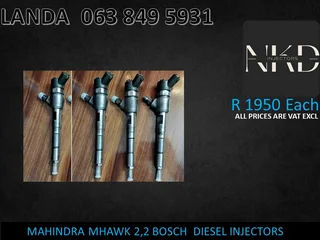 Mahindra Mhawk 2.2 Same Day Diesel Injectors Recon