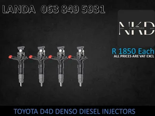 Toyota D4d Same Day Diesel Injectors Recon