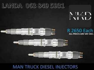 Man Truck Same Day Diesel Injectors Recon