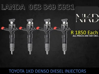 Toyota 1kd Same Day Diesel Injectors Recon