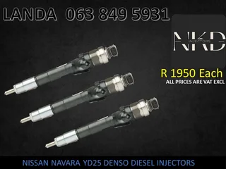 Nissan Navara Yd25 Same Day Diesel Injectors Recon