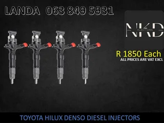 Toyota Hilux Same Day Diesel Injectors Recon