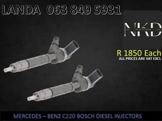 Mercedes Benz C220 Same Day Diesel Injectors Recon