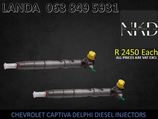 Chevrolet Captiva Same Day Diesel Injectors Recon