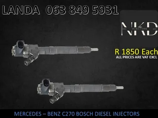 Mercedes C270 Same Day Diesel Injectors Recon