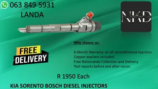 Kia Sorento Same Day Diesel Injector Reconditioning