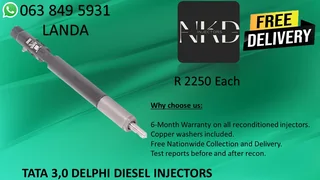 Tata 3.0 Same Day Diesel Injector Reconditioning