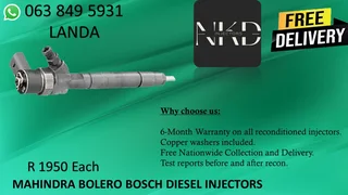 Mahindra Bolero Same Day Diesel Injector Reconditioning