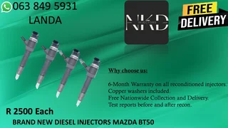 ISUZU DTEQ KB250 SAME DAY DIESEL INJECTOR RECONDITIONING