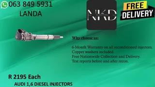 VOLKSWAGEN SAME DAY DIESEL INJECTOR RECONDITIONING