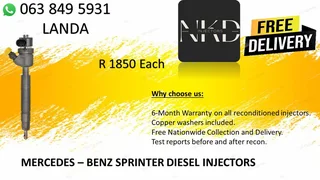 SSANGYONG 2.0 DIESEL INJECTORS RECON SAME DAY