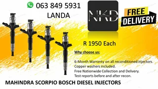 SSANGYONG 2.0 DIESEL INJECTORS RECON SAME DAY