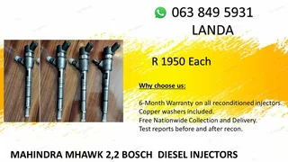 MERCEDES BENZ SPRINTER DIESEL INJECTORS RECON SAME DAY