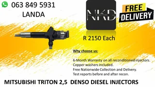 KIA SORENTO DIESEL INJECTORS RECON SAME DAY