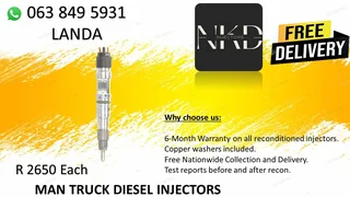GWM 2.0 STEED DIESEL INJECTORS RECON SAME DAY