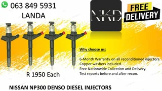 Nissan Np300 Diesel Injectors Recon Same Day