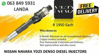 MERCEDES BENZ VITO DIESEL INJECTORS RECON SAME DAY